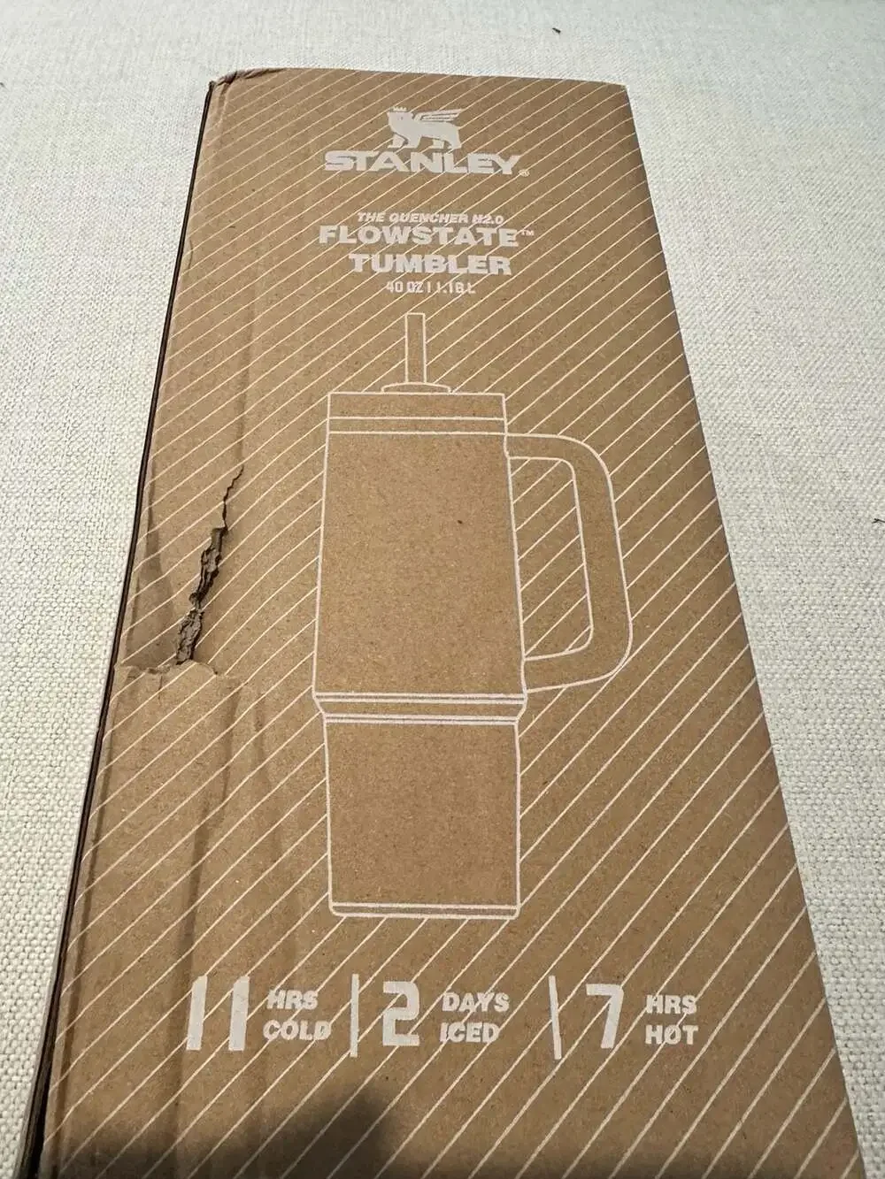Custom Stanley FlowState 40oz Quencher H2.0 Tumbler with Designer-Inspired Patte - Picture 5 of 7